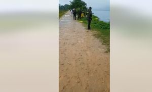 El cadaver de un hombre de 30 años oriundo de Puerto Colombia fue hallado flotando en el río Magdalena