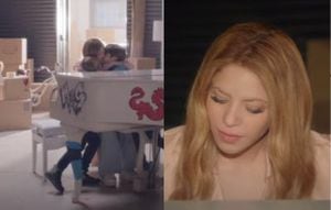 Shakira vivió emotivos momentos con sus hijos