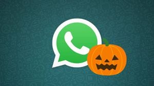 Existe un método para usar el modo Halloween de WhatsApp