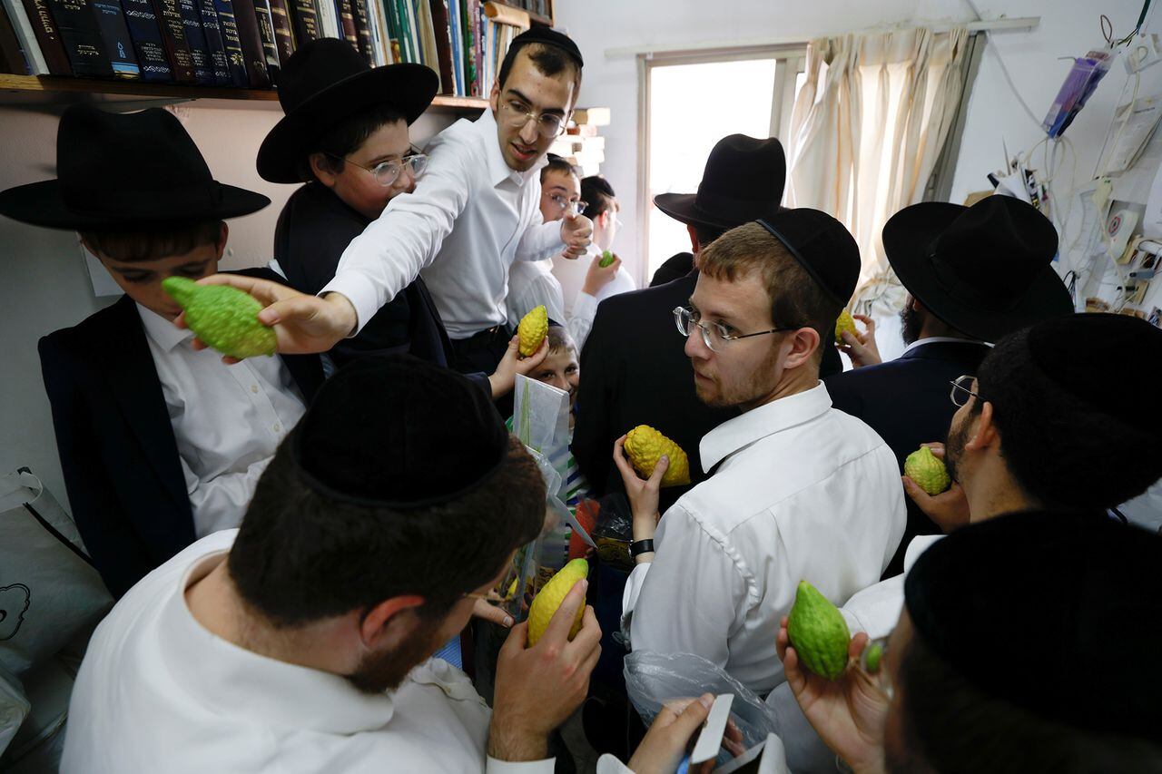 En Imágenes fiesta judía de Sucot