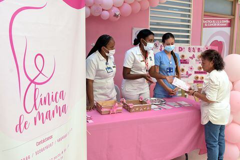 En el día mundial de la lucha contra el cáncer de mama, La IPS Calima-Clínica de Mama, Realizó una jornada de capacitación y control a la comunidad, para la detención temprana de este cáncer.