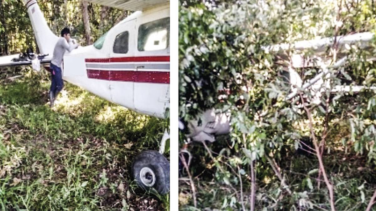Avioneta tipo Cessna para transportar a los disidentes y a la cocaína en Venezuela. 