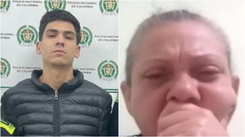 El llanto de la mamá de ‘Papelito’ al escuchar como su hijo, del Tren de Aragua, torturó y asesinó a un hombre en un hotel de Bogotá