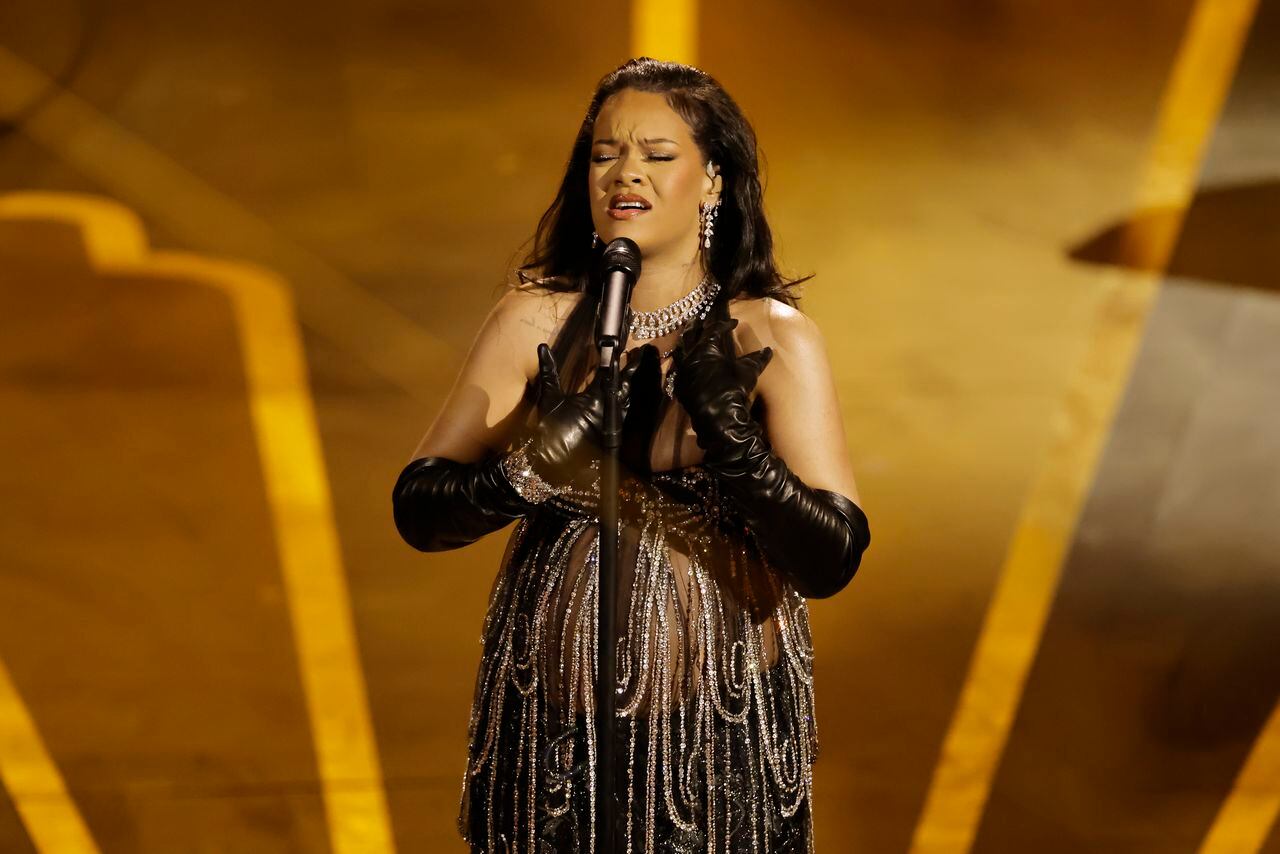 Rihanna en los Premios Óscar 2023