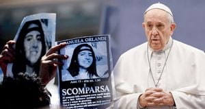  Este 14 de enero, día del cumpleaños de Emanuela Orlandi, su familia convocó a una manifestación en la Santa Sede para presionar al papa Francisco por avances en la investigación.