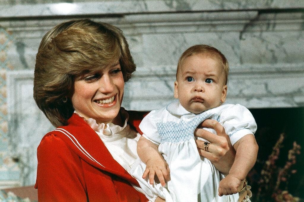 Diana con William de Inglaterra