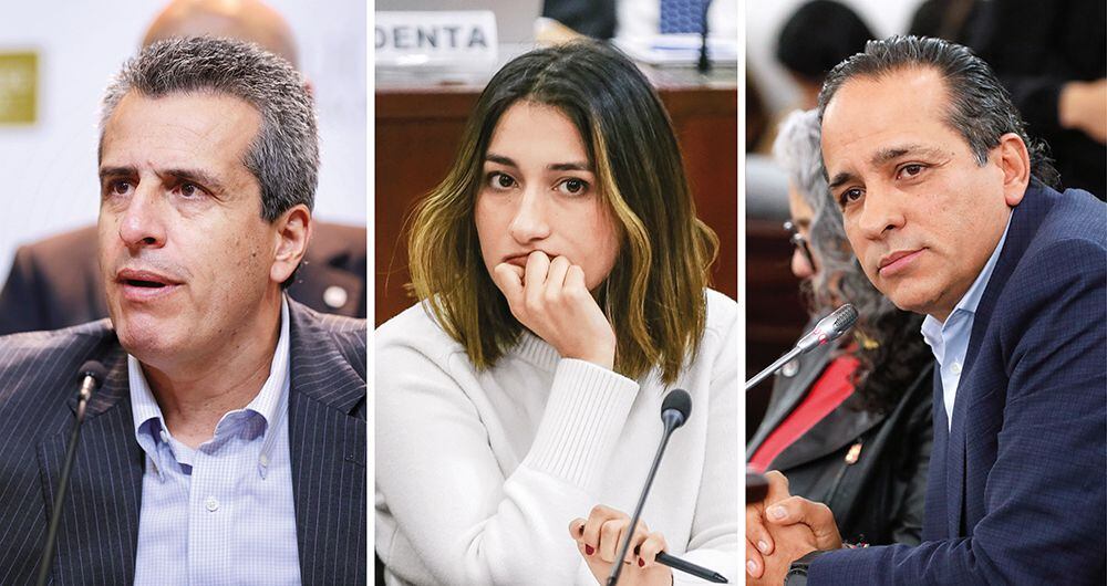     Luis Fernando Velasco, Laura Sarabia y Alexánder López analizaron en privado las movilizaciones del 21 de abril. Hubo autocrítica al Gobierno, le contó una fuente a SEMANA. 