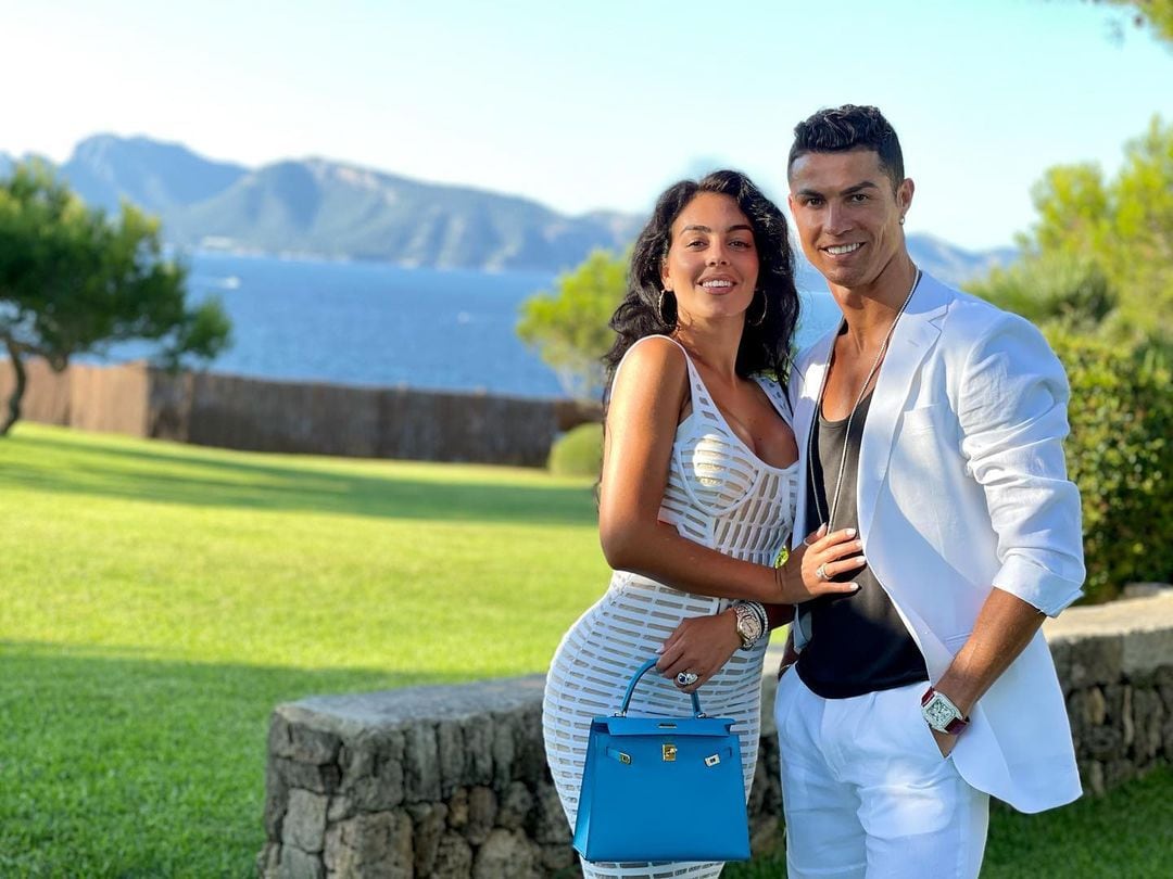 Georgina Rodríguez, esposa de Cristiano Ronaldo, antes de sus cirugías