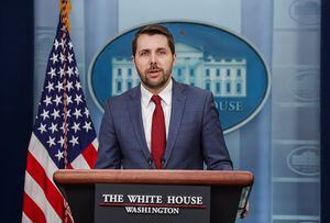 WASHINGTON, DC - MAY 31: Brian Deese, Director of the National Economic Council, speaks at the daily press briefing at the White House on May 31, 2022 in Washington, DC. Deese spoke on the Biden administration's plan to combat the record high inflation. (Photo by Kevin Dietsch/Getty Images)