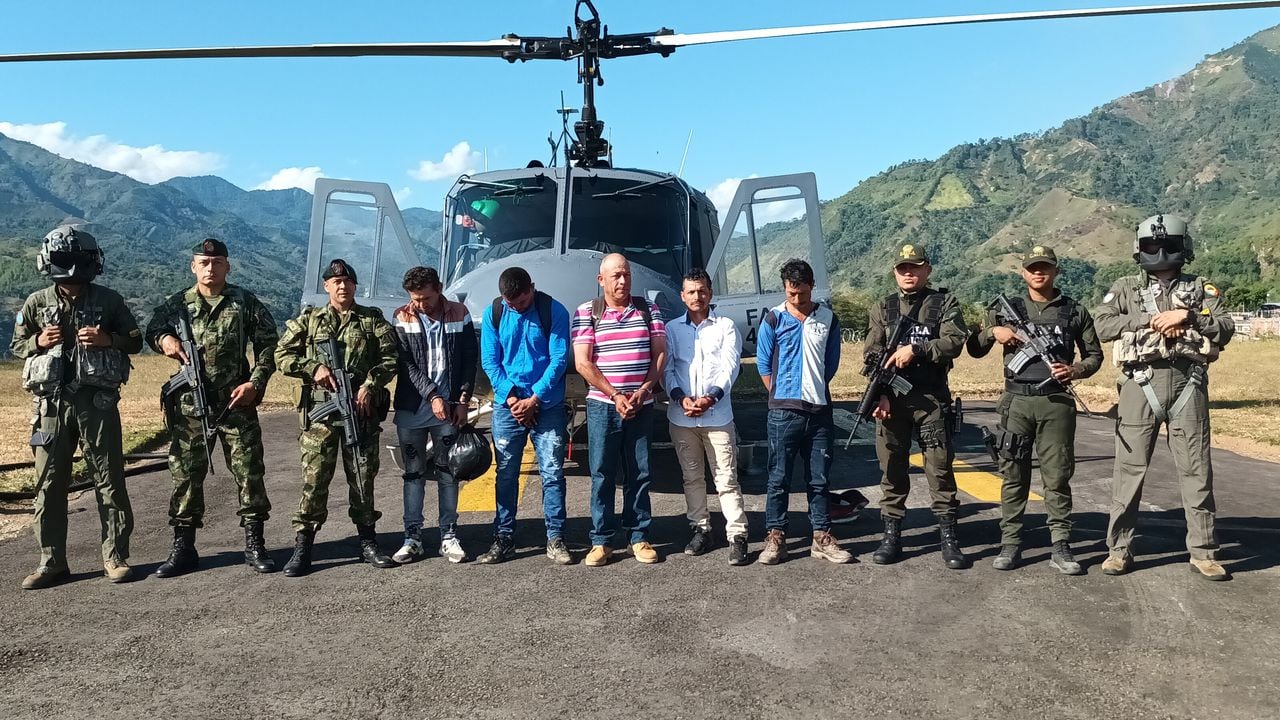 Contundente golpe a disidencias de las Farc: 5 presuntos integrantes fueron capturados en Tolima
