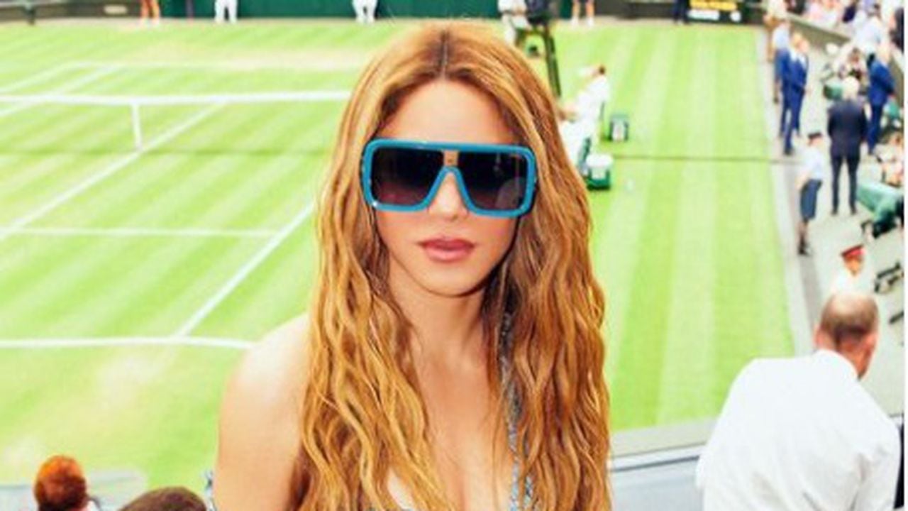 Shakira en Wimbledon