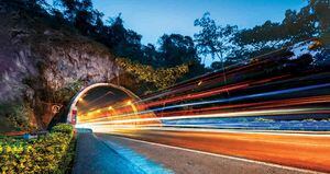 Túnel de Sumapaz, ubicado en la doble calzada de la autopista Bogotá-Girardot, moviliza cerca de 8.500 vehículos diarios.