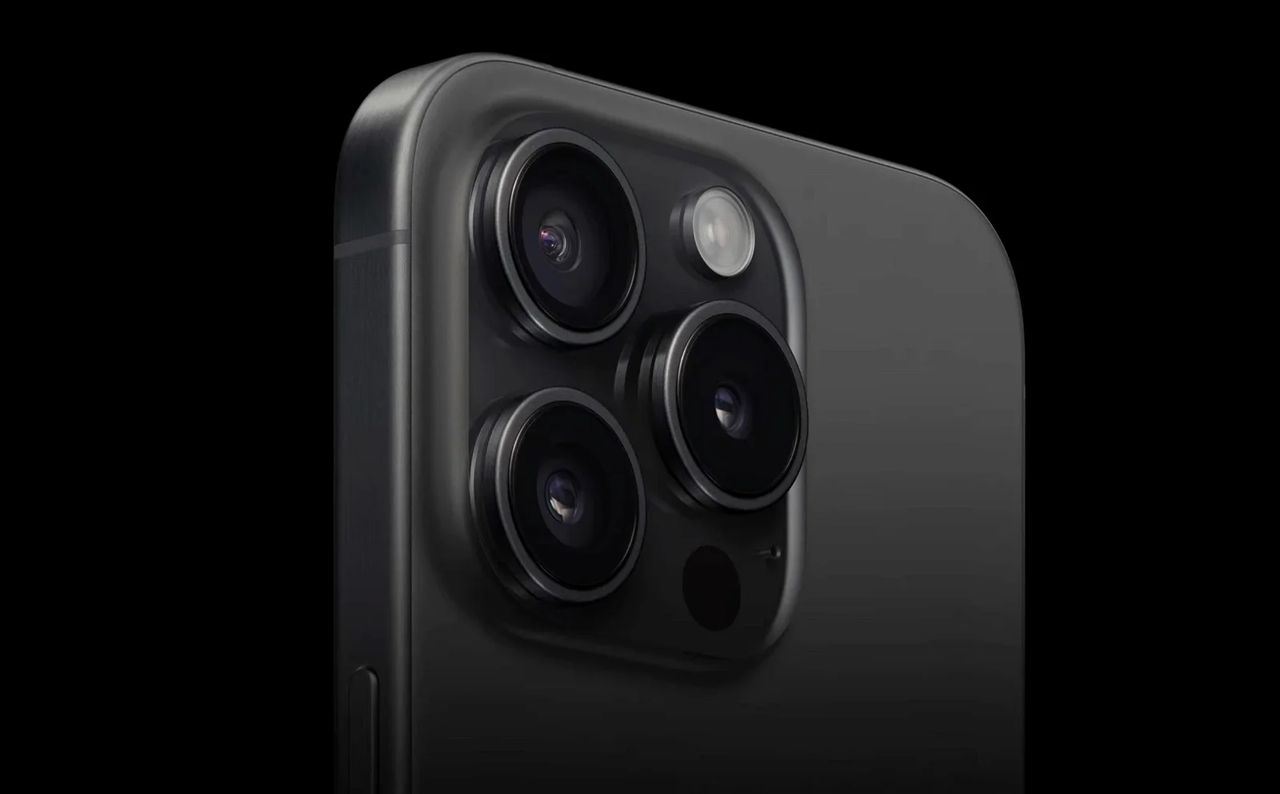Sistema de cámaras del iPhone 15 Pro