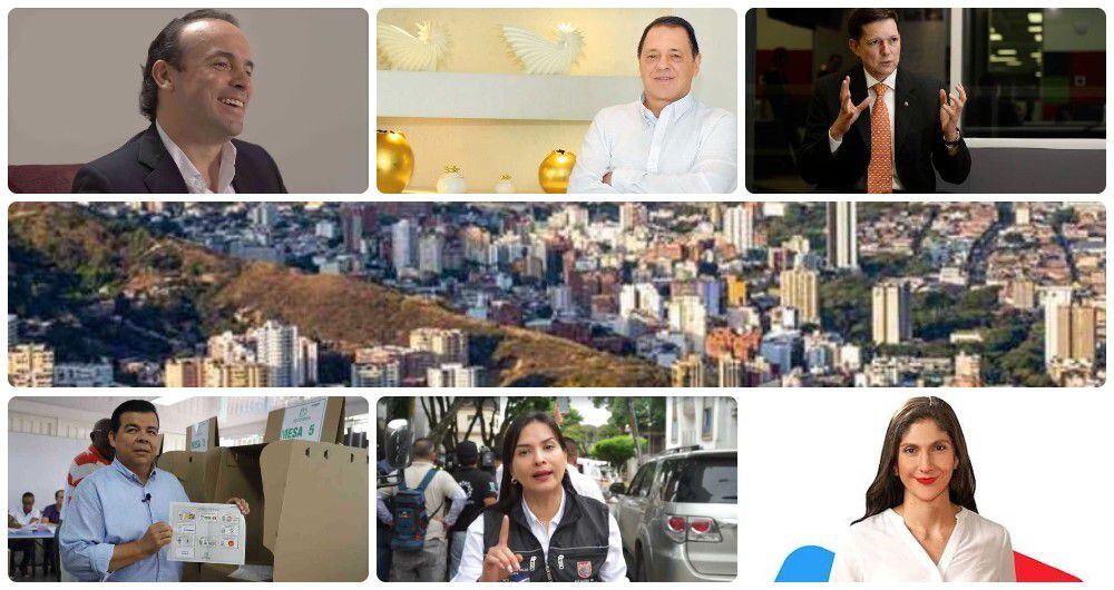 Alejandro Eder, Tulio Gómez, Wilson Ruíz, Roberto Ortíz, Miyerlandi Torres y Juanita Cataño estarían en las elecciones de octubre para la alcaldía de Cali.