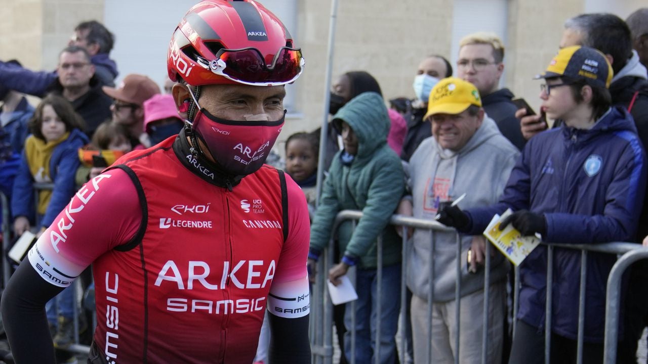 Nairo Quintana terminó en el quinto lugar de la París-Niza 2022