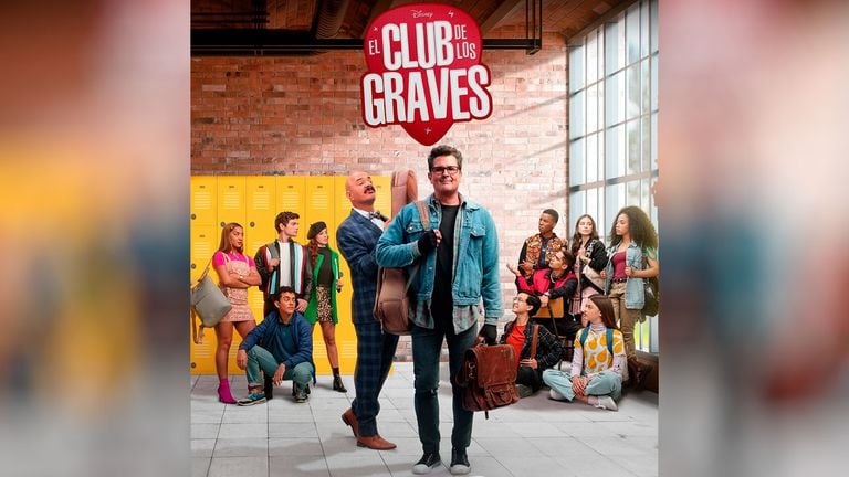 El Club de los Graves es una serie de Disney+ en la que participa Carlos Vives.