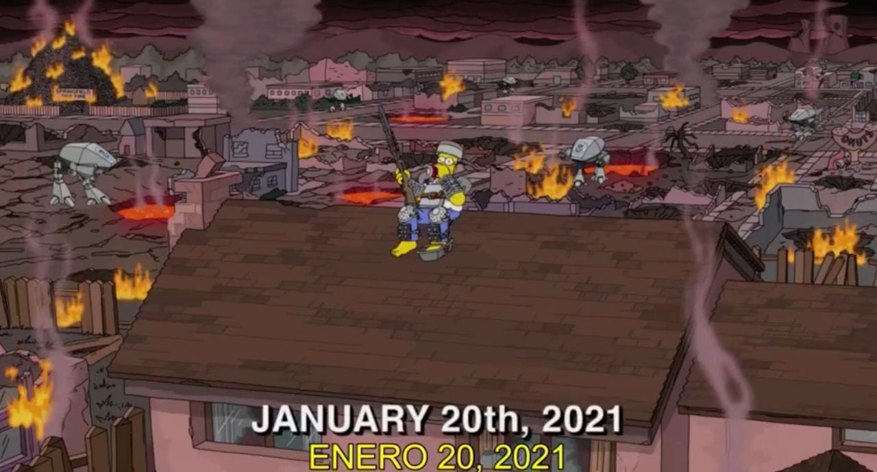 ¿Es posible? Los Simpson predicen lo que pasará en el 2021: (no te gustará).