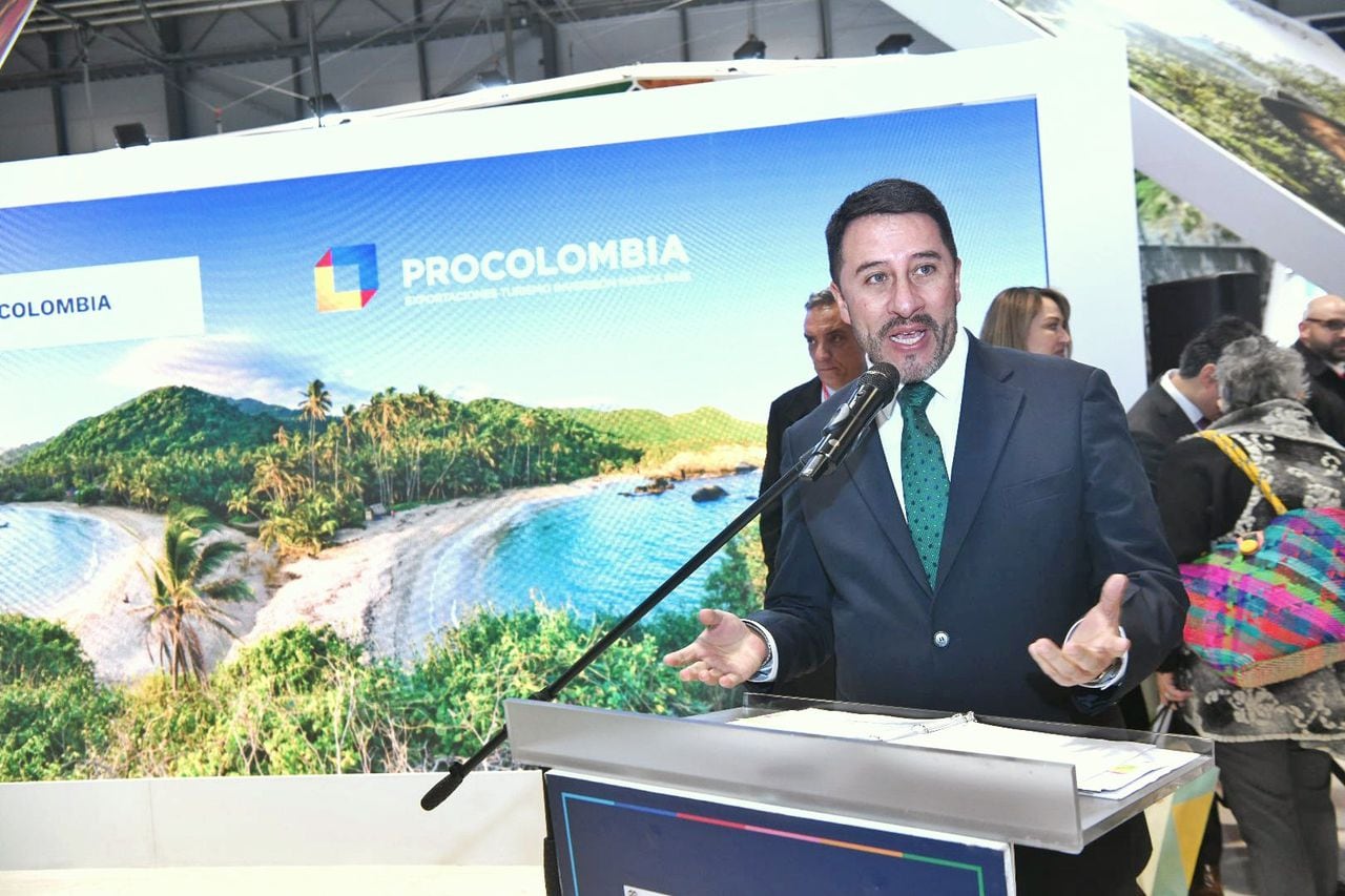 Viceministro de Turismo de Colombia en Fitur 2023
