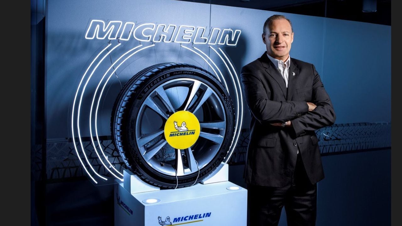 Walter Ugozzoli, presidente de Michelin en Colombia.