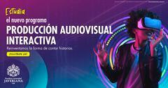 La Pontificia Universidad Javeriana lanzó en Cali el pregrado en Producción Audiovisual Interactiva, una propuesta innovadora para los interesados en la producción audiovisual.