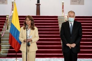 Marta Lucía Ramírez vicepresidenta y canciller reunión CIDH