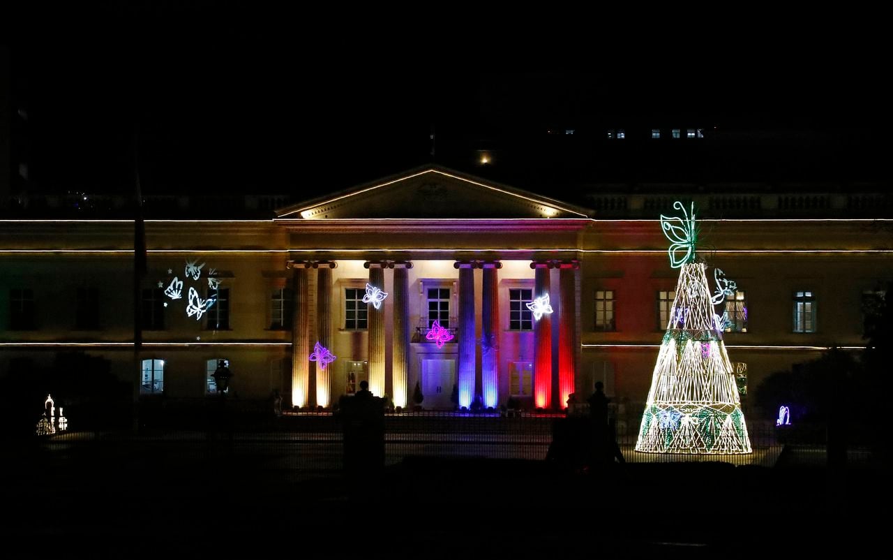 Iluminación de Navidad en Casa de Nariño
Bogota noviembre 28 del 2023
Foto Guillermo Torres Reina / Semana