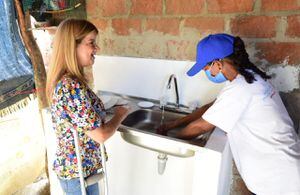 Gobernadora de Atlántico anunció la adjudicación de las obras de agua potable