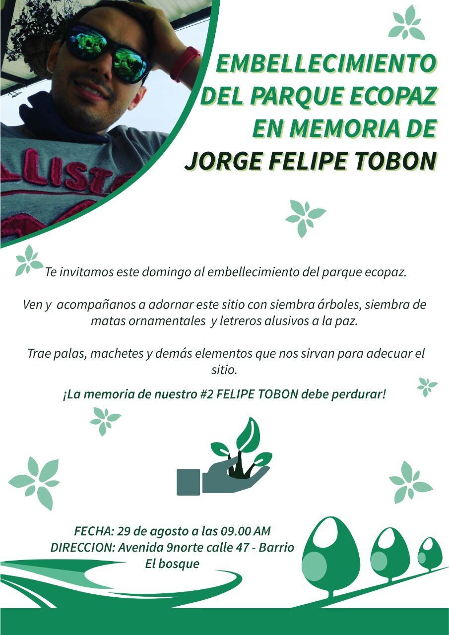 Homenaje a Jorge Felipe Tobón