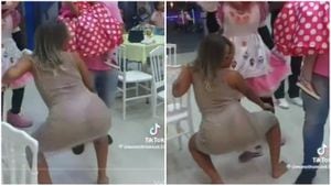 Mujer en Brasil hizo baile erótico