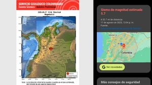 Google alerta Sismo Colombia