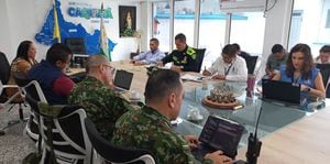 Consejo de seguridad en Cartagena del Chairá. Foto: Gobernación del Caquetá