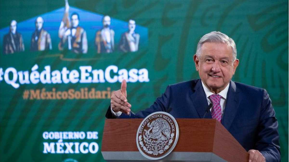 López Obrador anunció el 25 de enero que dio positivo a covid-19. Volvió a aparecer en público este 8 de febrero.