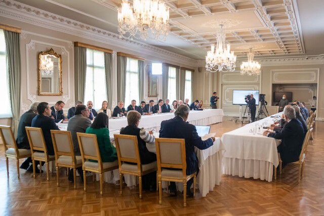 Reunión del presidente Gustavo Petro con el Consejo Gremial.