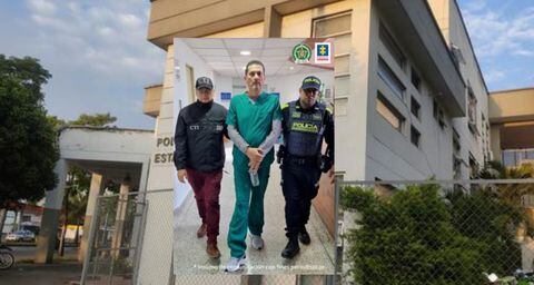 Víctimas del médico, Edward González Saavedra, que trató a Diego Maradona y capturado por abuso sexual de menores en Cali, denuncian plan de fuga y tratos VIP en estación de Policía