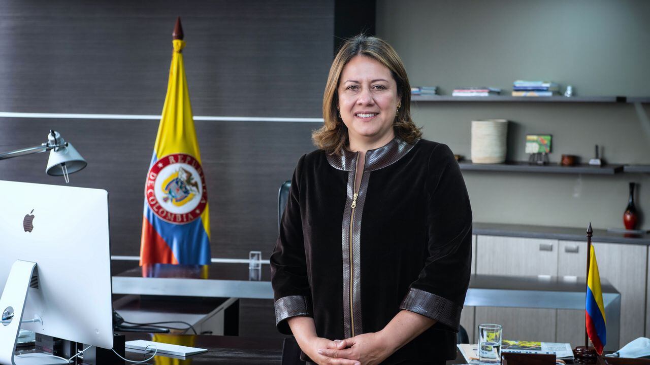 La Ministra de Comercio, Industria y Turismo, María Ximena Lombana Villalba.