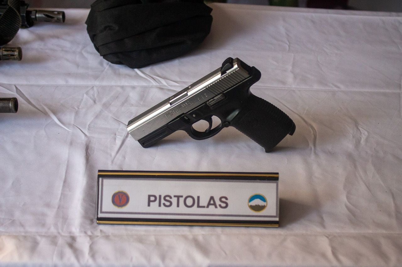 Armas de las disidencias de las Farc en Tolima.
