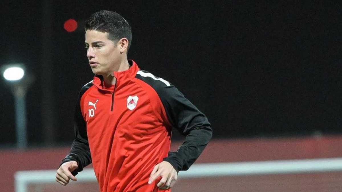 James Rodríguez espera volver a tener minutos en Al-Rayyan después de su paso por la Selección Colombia