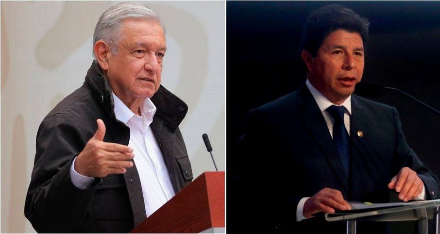 Amlo respalda al destituido presidente del Perú, Pedro Castillo