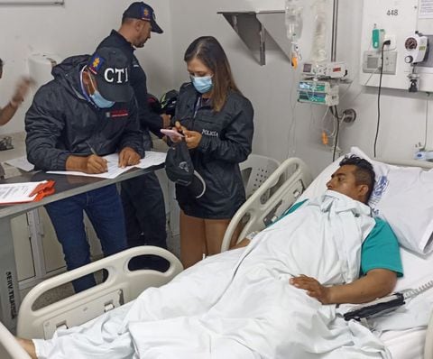 En un hospital fue capturado de Popayán, Cauca, fue capturado alias el Viejo.