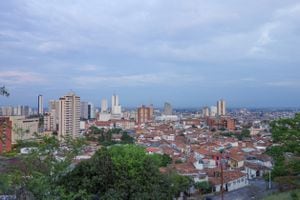 Vista de la ciudad de Cali en Colombia. Foto: Getty Images.