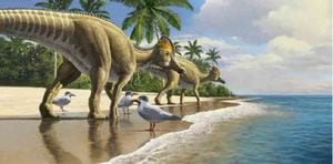 Los dinosaurios pico de pato pudieron haber cruzado desde Norte América hasta África. Foto: Raúl Martín