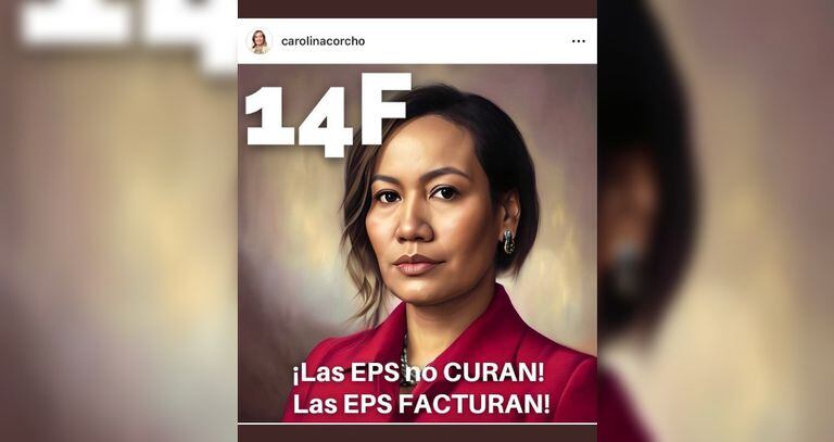 Ministra Carolina Corcho aumenta polémica y, a lo Shakira, reta a críticos: “Las EPS no curan, facturan”