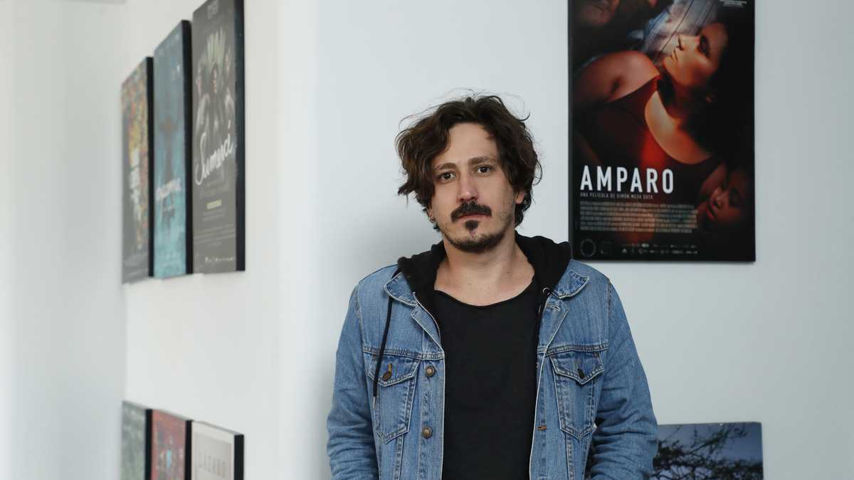 Simón Mesa Soto director del largometraje 'Amparo'. Bogotá, mayo 9 del 2022.
