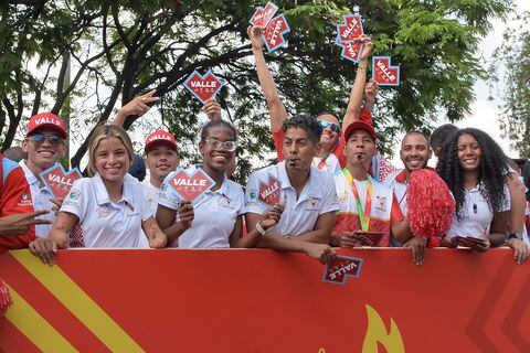 Bienvenida a los atletas paralímpicos del Valle, Campeones de los VI Juegos Paranacionales del Eje Cafetero 2023.