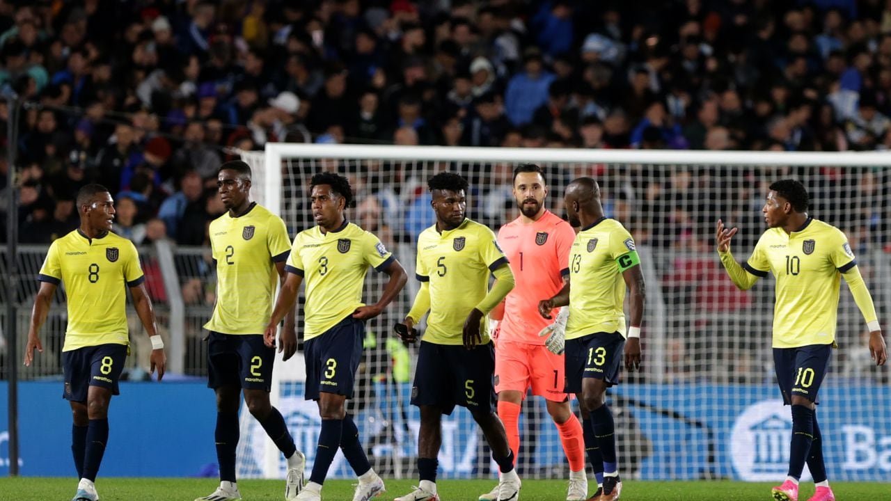 La selección de Ecuador no tiene puntos en las Eliminatorias.