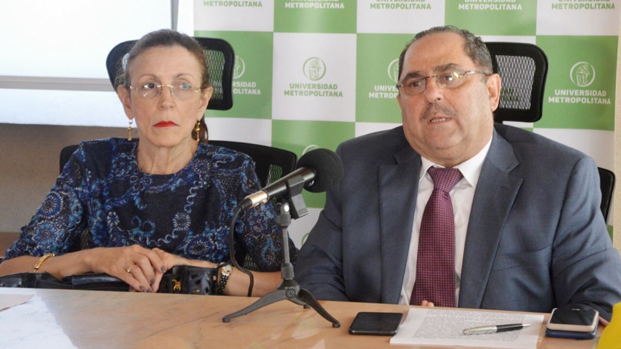 Carlos Jorge Jaller  y  su esposa Ivón Acosta.
