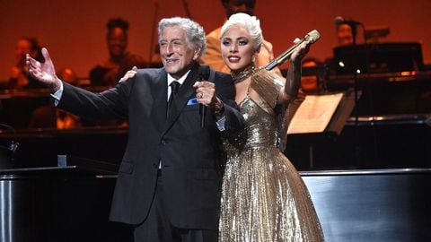 Gaga aún llora la muerte de Bennet, uno de los grandes del Jazz mundial. Foto: Instagram @ladygaga.