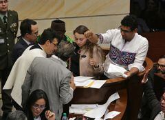 La plenaria del Senado aprobó la reforma pensional en segundo debate en la sesión del martes 23 de abril.