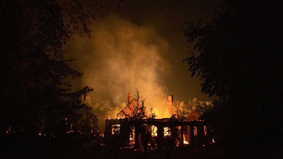 Incendios en Chubut, Argentina.