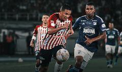 Junior y Millonarios jugaron en Barranquilla la final ida de la Superliga
